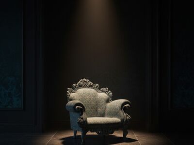 Magis Proust Armchair by Alessandro Mendini — dark luxury interior lifestyle 3D model