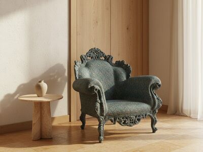 Magis Proust Armchair by Alessandro Mendini — Italian editorial interior lifestyle 3D model
