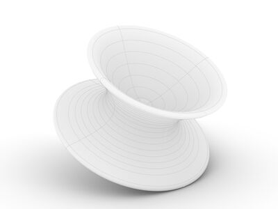 Magis Spun Chair Rhino3DMShaded