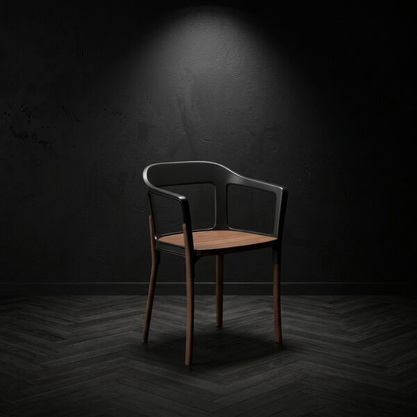 Steelwood Chair 3D Model