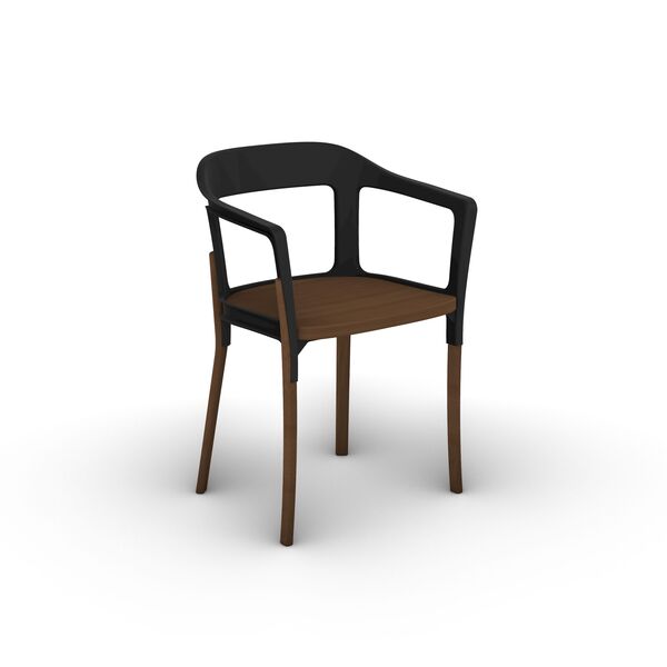 Magis Steelwood Chair 3D model — studio render