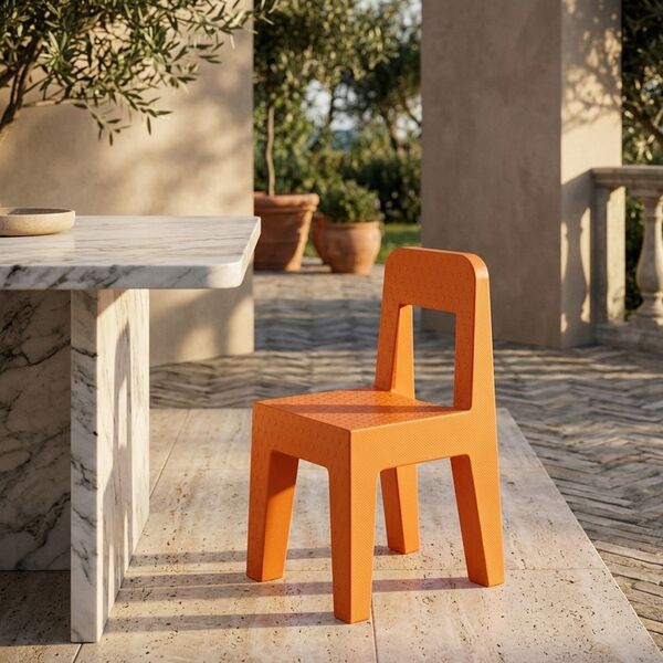 Magis Seggiolina Pop 3D model — styled interior scene