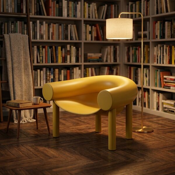 Magis Sam Son Chair 3D Model Private-Library 3D Model