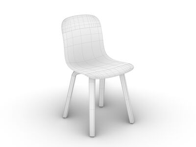 Magis Substance Chair Plywood Rhino3DMShaded