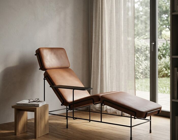 Traffic Chaise Longue 3D Model
