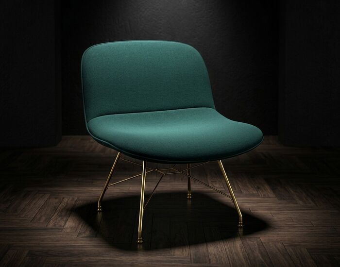 Troy Low Chair 3D Model