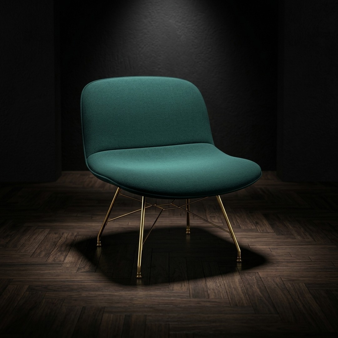 Troy Low Chair 3D Model