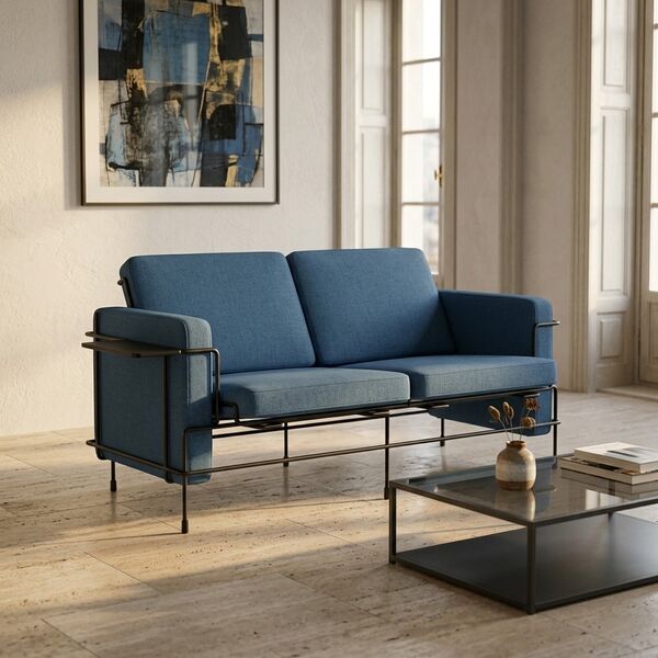 Magis Traffic Sofa 2 Seats 3D model — styled interior scene