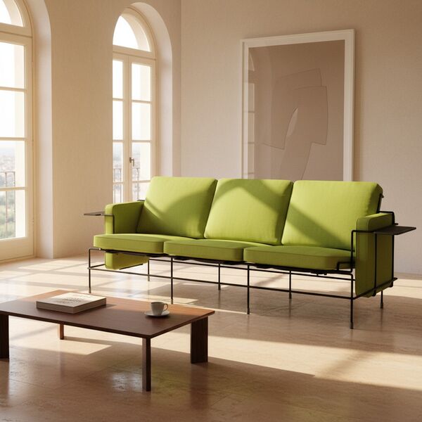 Magis Traffic Sofa 3 Seats 3D model — styled interior scene