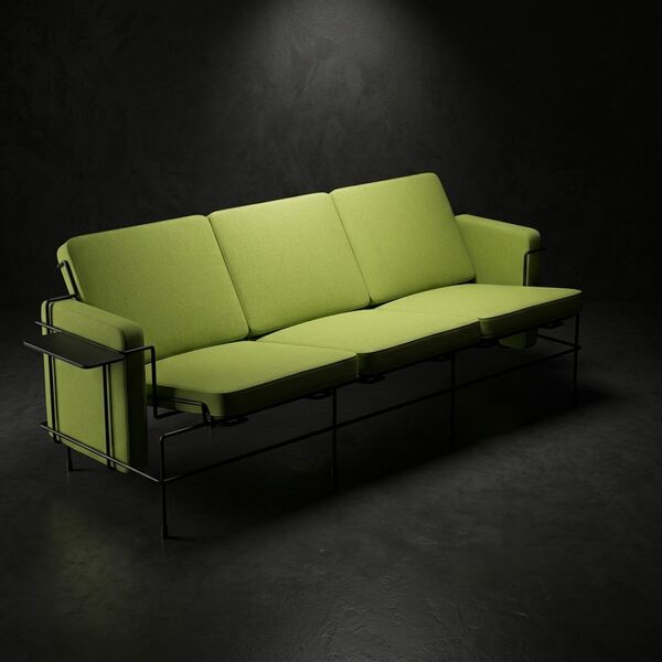 Magis Traffic Sofa 3 Seats 3D model — styled interior scene
