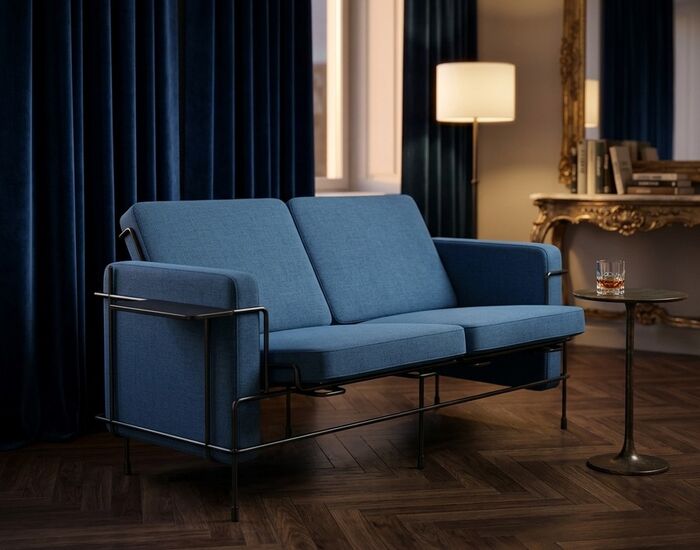 Traffic Sofa 2 Seats 3D Model