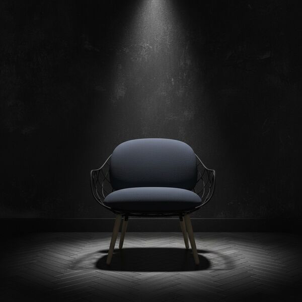 Magis Pina Low Chair 3D model — styled interior scene