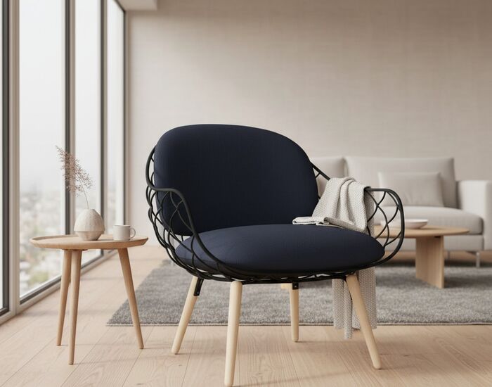 Pina Low Chair 3D Model