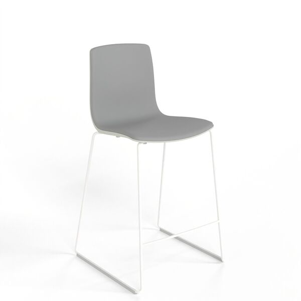 Shell Counter Stool 01 3D model render view