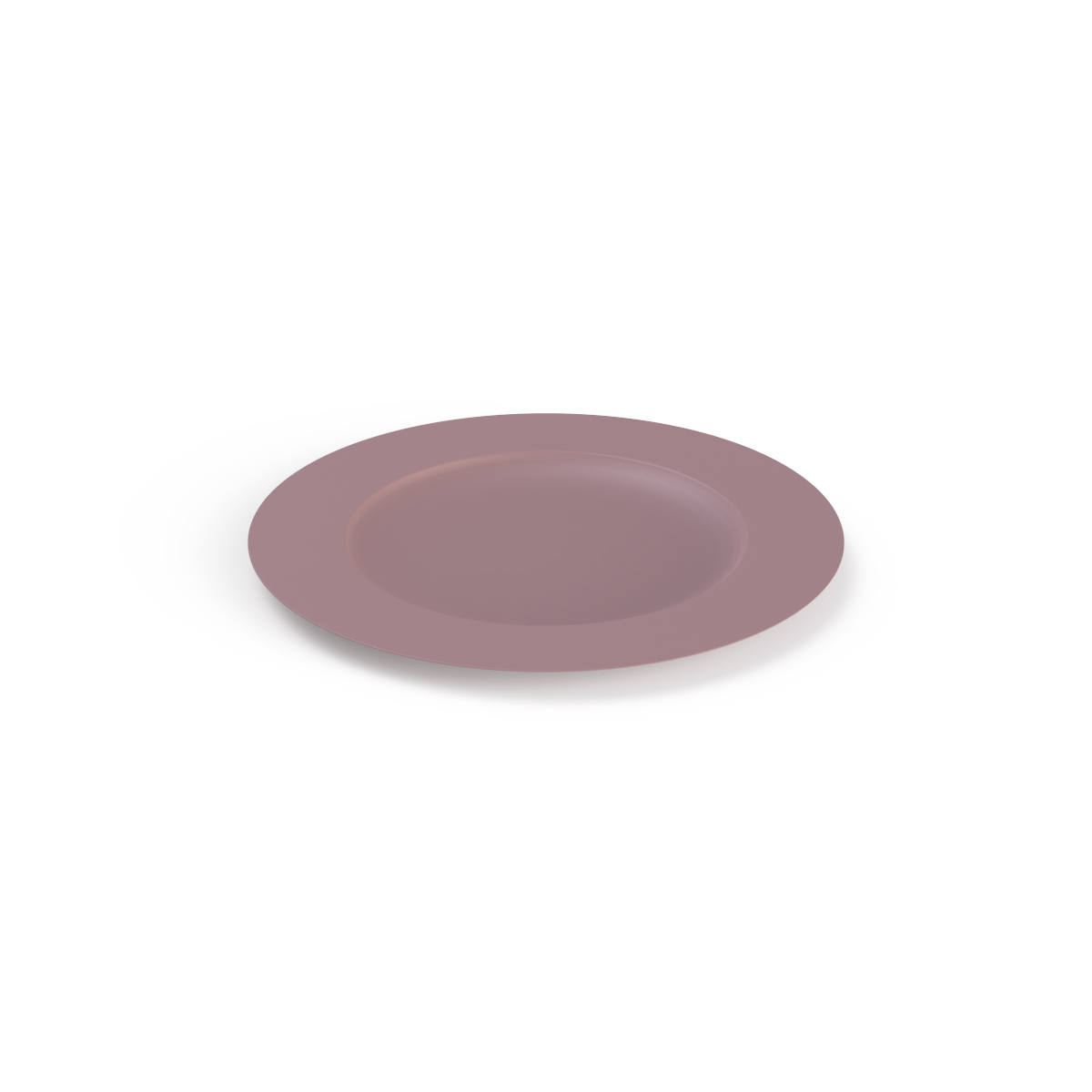 Ceramic Purple Plate 03 3D Model