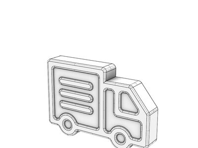ICON 3D Cartoon Series Transportation sv