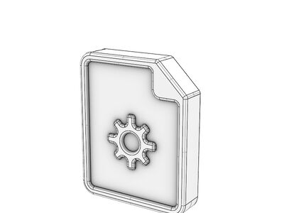 ICON 3D Cartoon Series Automated task sv