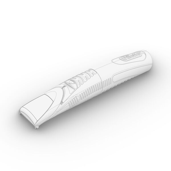 Gillette Styler 3D model — styled interior scene