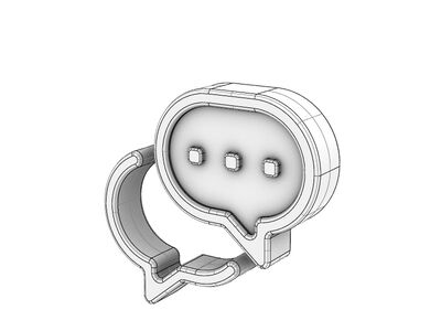 ICON 3D Cartoon Series Collaboration and Communication sv