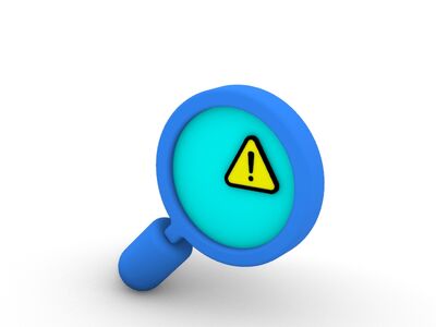 ICON 3D Cartoon Series Exception Management rv