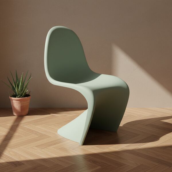 Vitra Panton Chair 3D model — styled interior scene