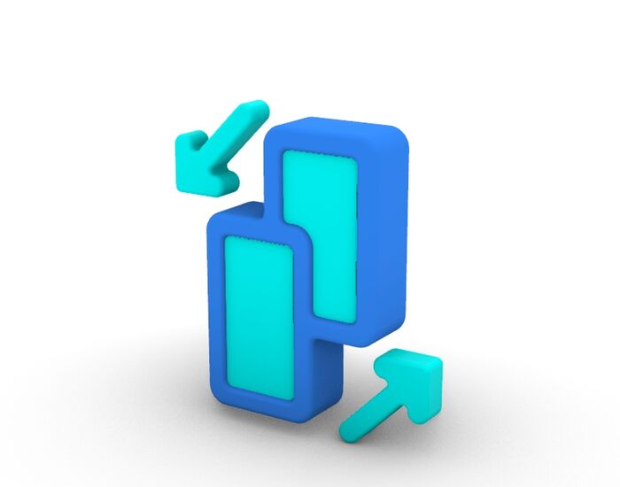 3D Cartoon Series User Adoption Ownership Icon 3D Model