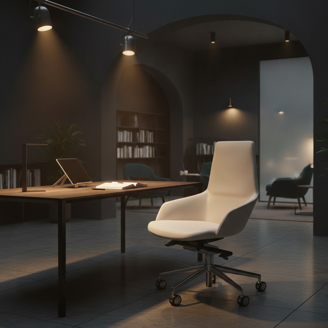 5-Star Synchro Office Task Chair 01 3D Model