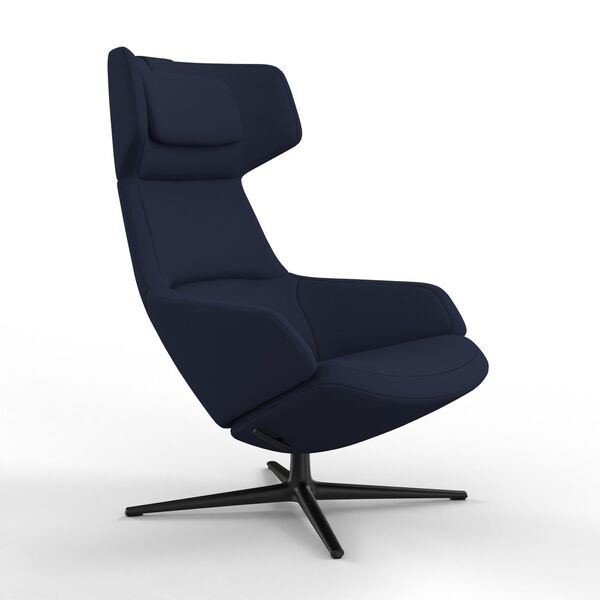 Club Lounge Armchair 01 3D model render view
