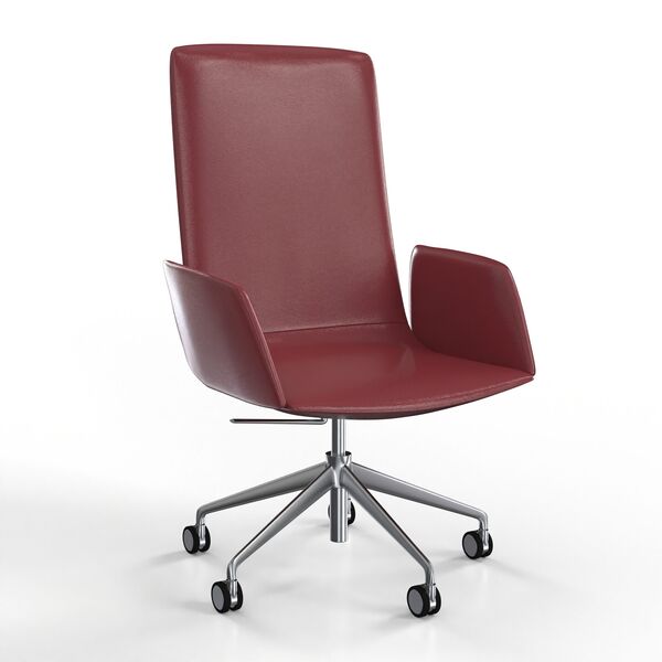 xArper Duna 02 Armchair Woodlegs 4223 - view 1210, Arper