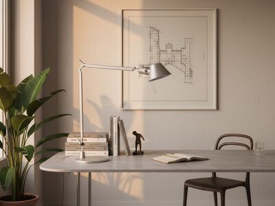 Artemide Tolomeo Table Lamp 3d Model Home Office Desk