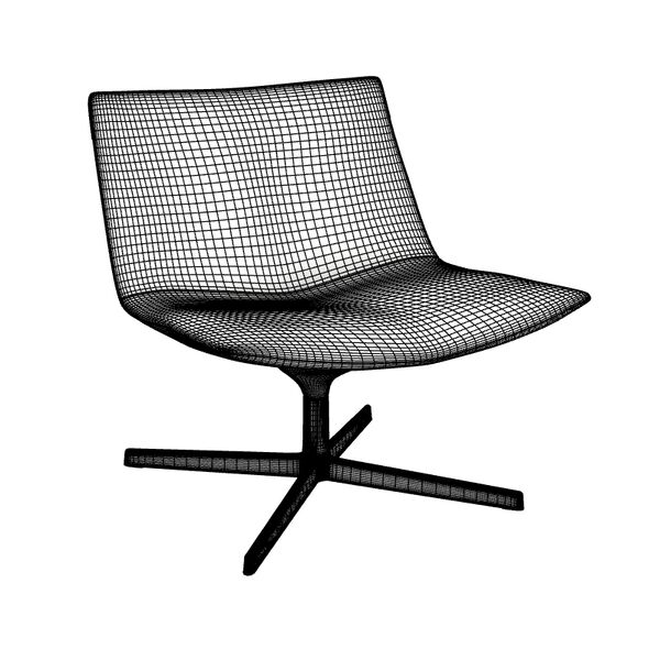 xArper Duna 02 Armchair Woodlegs 4223 - view 1213, Arper