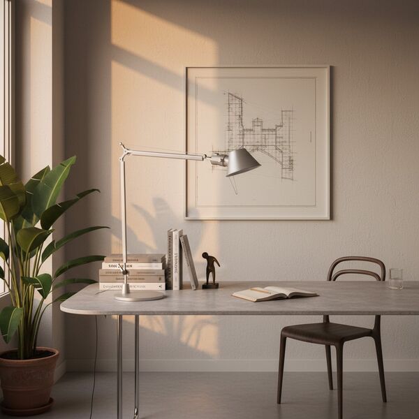 Artemide Tolomeo Table Lamp 3D model — styled interior scene