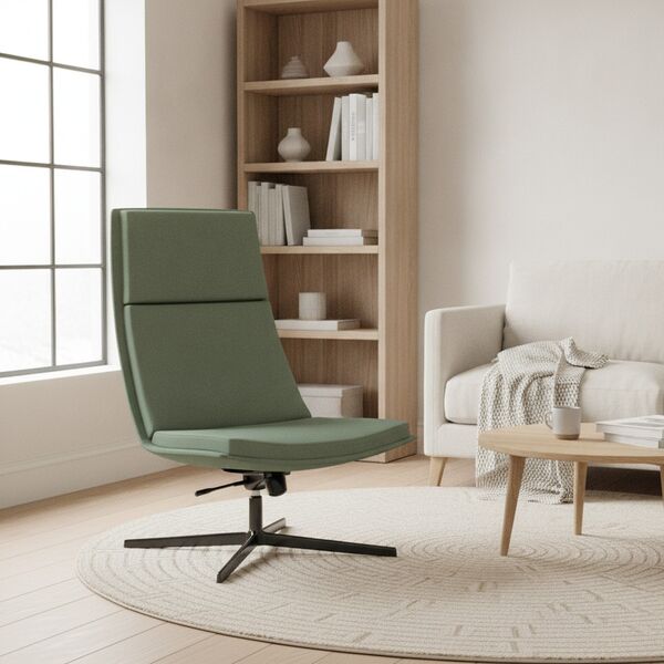4-Star Soft Lounge Chair 01 3D Model