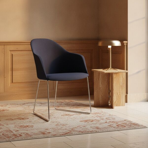 Sled-Base Shell Armchair 01 3D Model
