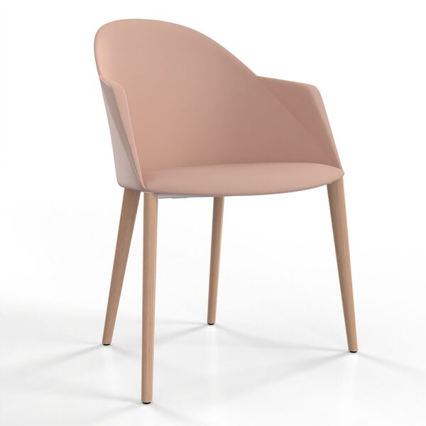 xArper Duna 02 Armchair Woodlegs 4223 - view 1232, Arper