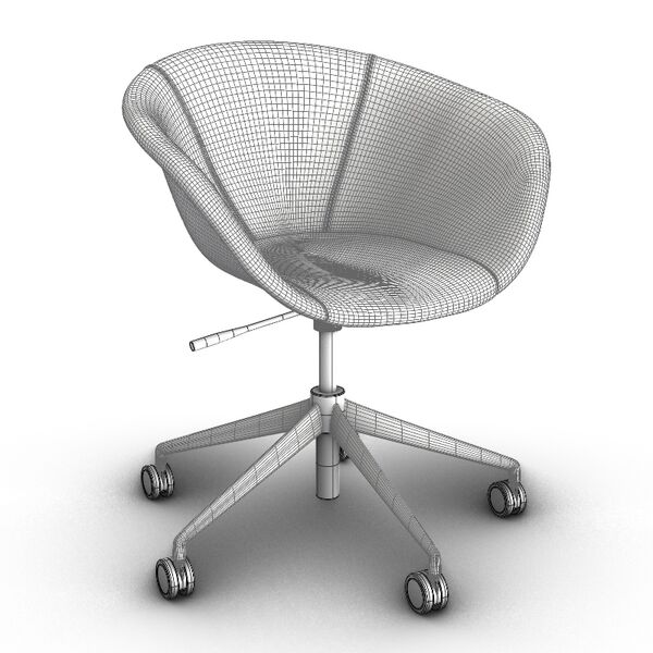 xArper Duna 02 Armchair Woodlegs 4223 - view 1233, Arper