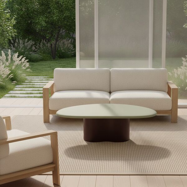 Pedestal Low Table 01 3D Model