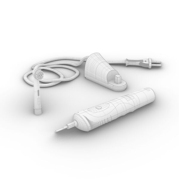 Braun Oral-B Electric Toothbrush 3D Model