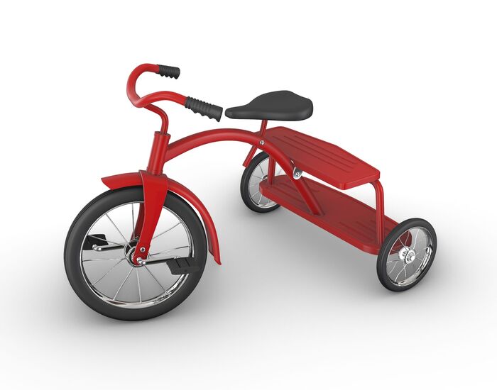 Tricycle 01 3D Model