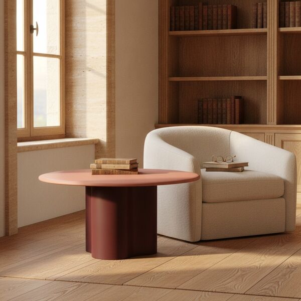 Pedestal Table 01 3D Model