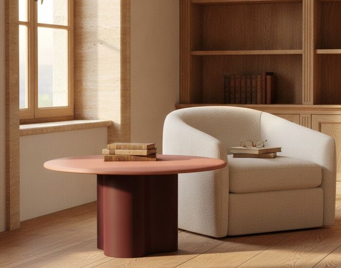 Pedestal Table 01 3D Model