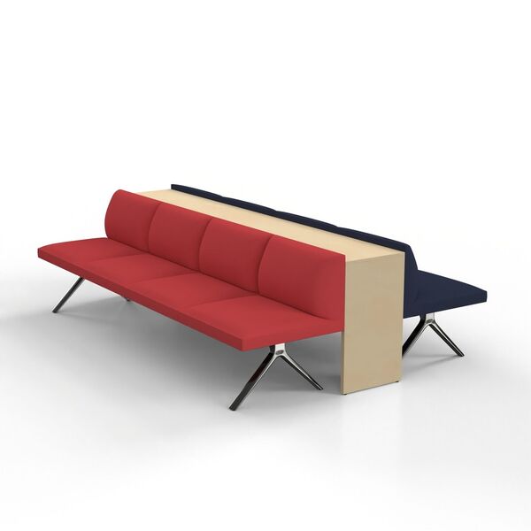 Modular Bench 01 Composition C 3D model render view