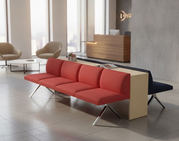 Modular Bench 01 Composition C 3D Model