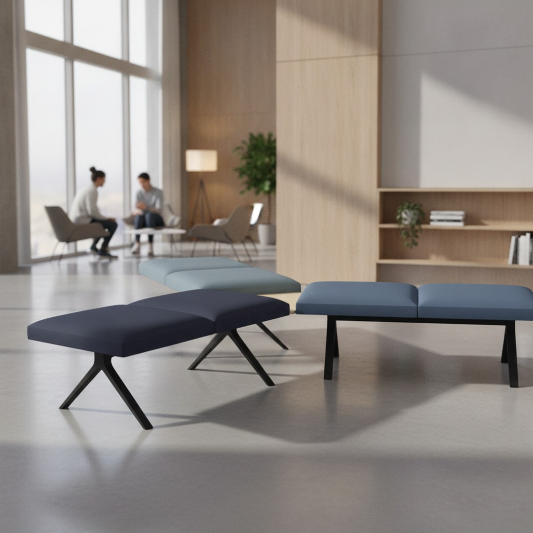 Modular Bench 01 Composition A 3D Model