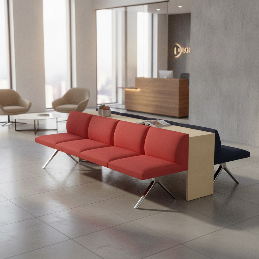 Modular Bench 01 Composition C 3D Model