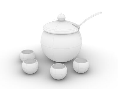 Soup Bowl Set 01 sv