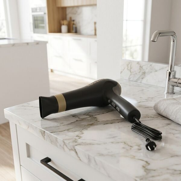 Rowenta Rowenta Hair Dryer 01 3D model — styled interior scene