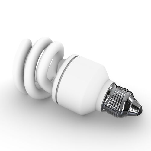 Bulb T3 Coil Spiral Light 3D Model