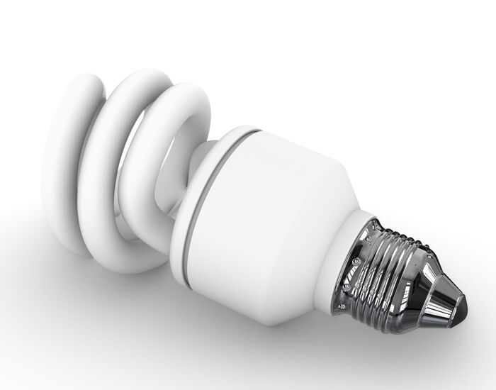 Bulb T3 Coil Spiral Light 3D Model