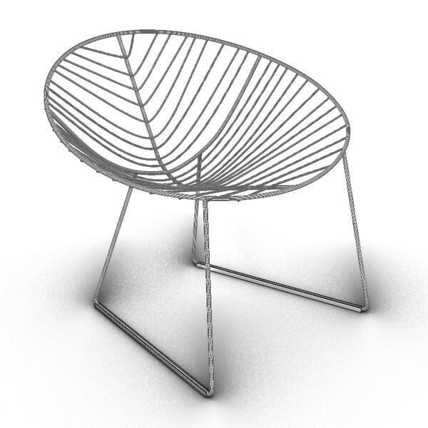 xArper Sean Armchair 1400 - view 1301, Arper